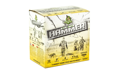 HEVI HAMMER 12GA 3" #4 25/250