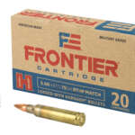 Hornady Frontier 5.56 NATO 75gr BTHP Match
