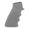 HOGUE GRIP AR15 W/FINGER GROVE GREY