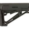 HOGUE AR15 STK COMMERCIAL RBR BLK