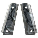 HOGUE GRIP 1911 GOVT PEARL AMBI BLK