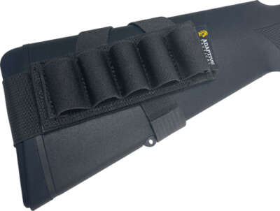 Adaptive Tactical Stock - Mounted Shotshell Carrier BLK