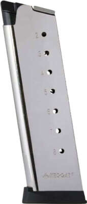 Iver Johnson Magazine 1911 - 45 ACP 8rd Nickel Fits Govt