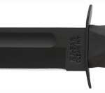 Ka-Bar Fighting/Utility Knife - 7" W/Plastic Sheath Black