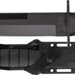 Ka-Bar Modified Tanto 8" Plain - Edge Blade W/Hard Plastic Shth