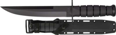 Ka-Bar Modified Tanto 8" Plain - Edge Blade W/Hard Plastic Shth