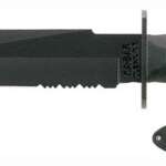Ka-Bar Fighter Knife - 8" Serrated W/Sheath