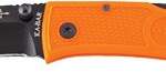 Ka-Bar Dozier Folding Hunter - 3" Blaze Orange