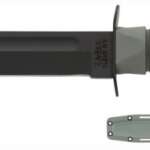Ka-Bar Fighting/Utility Knife - 7" W/Plastic Sheath F-Green