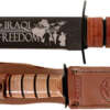 Ka-Bar Usmc Operation Iraqi - Freedom 7" W/Leather Shth Usmc