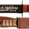 Ka-Bar Usmc Oef Afghanistan - 7" W/Leather Sheath Usmc