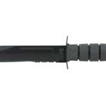 Kbar Fighting Knf 7" BLK Srtd W/Sth