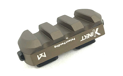 KDG KINECT MLOK SNGL 3 SLOT PIC BRN