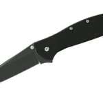 Kershaw Ken Onion Leek Pln Matte BLK
