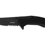 Kershaw Outright BLK Serr 3" BLK/Pvd