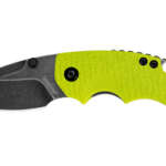 Kershaw Shuffle 2.4" Blackwash Lime