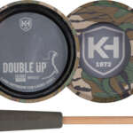 KNIGHT AND HALE DOUBLE UP POT - CALL GLASS/SLATE MO GREENLEAF