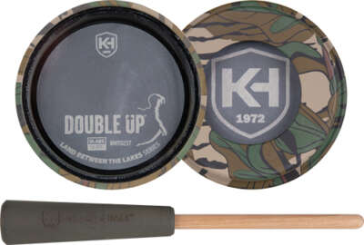 KNIGHT AND HALE DOUBLE UP POT - CALL GLASS/SLATE MO GREENLEAF