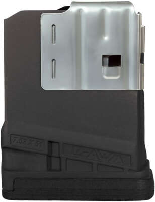 LANCER MAGAZINE L7AWM SR-25 - 7.62X51 10RD OPAQUE BLACK