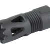 Lbe Flash Hider Tri-Ports 1/2X28 BLK