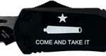 Templar Knife Large Otf Come - And Take It 3.5" BLK Tanto Srt