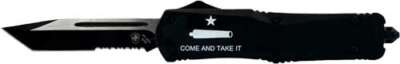 Templar Knife Large Otf Come - And Take It 3.5" BLK Tanto Srt