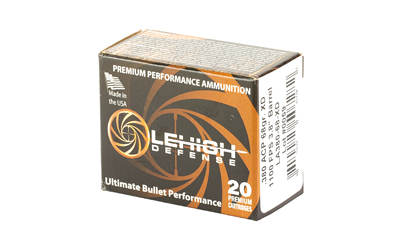 LEHIGH XTRM DFNS .380ACP 68GR 20/200