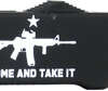 TEMPLAR KNIFE LARGE ZINC OTF - COME & TAKE IT AR 3.5" D2 SRTD