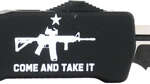 TEMPLAR KNIFE LARGE ZINC OTF - COME & TAKE IT AR 3.5" D2 SRTD