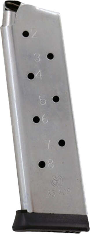 METALFORM MAGAZINE 1911 GOVT. - 10MM 8RD S/S REMOVABLE BASE