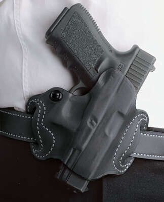 DESANTIS INNER PIECE 2.0 HLSTR - IWB NYLON FITS GLOCK 26/27 BLK