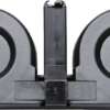 Iver Johnson Magazine Ar15 - 223 100rd Drum BLK/Clear Poly