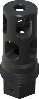 COMSTOCK MUZZLE BRAKE FULL - SIZE 1/2-28 22 CAL