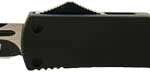 Templar Knife Slim Otf Black - Rubber 3.1" Black Tanto
