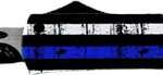 Templar Knife Slim Otf Back - The Blue 3.1" BLK Drop Point