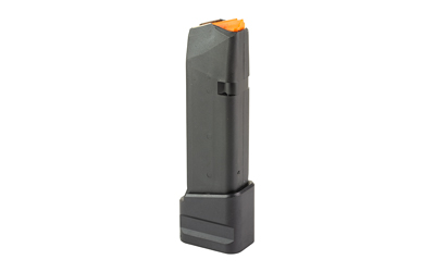 MAG SHIELD FITS GLOCK 19 +5/4 EXT BK