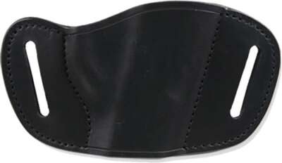 Bulldog Belt Slide Holster BLK - Rh Small Frame Revolvers 2-4"