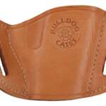 Bulldog Belt Slide Holster Tan - Rh Large Frame Autos
