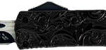 Templar Knife Slim Otf Maiden - Black Gloss 3.1" BLK Droppt