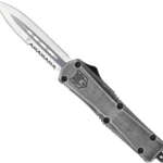 Cobratec Medium Fs3 Otf  Stone - Wash 3" D2 Dagger 1 Side Srrtd