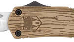 COBRATEC MEDIUM FS3 OTF 3" D2 - WOOD GRAIN CERAKOTE DROP POINT