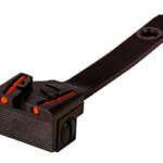 HIVIZ ADJ REAR SIGHT S&W RVLVR GR/RD