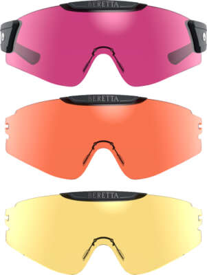 Beretta Intermask Eyeglasses - Interchange Yllw/Magenta/Orng