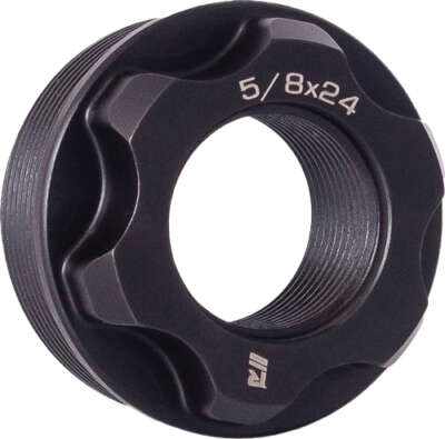 RUGGED SUPPRESSORS FIXED MOUNT - OBSIDIAN M18X1