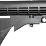 ONE HORSE AR15 BUTTSTOCK - MIL-SPEC 6 POSITION BLACK