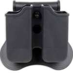 Bulldog Double Polymer Mag Hld - 1911 Single Stack Mags