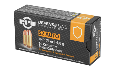 PPU 32ACP JHP 71GR 50/1000
