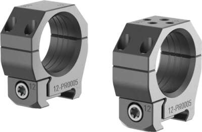 AUDERE SCOPE RINGS PSR 30MM - LOW BLACK
