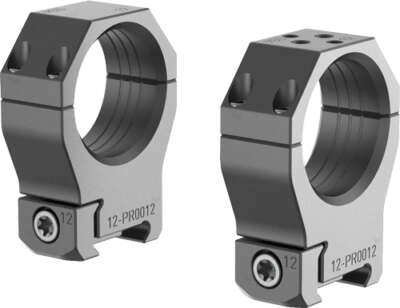 AUDERE SCOPE RINGS PSR 34MM - HIGH BLACK