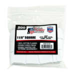 Pro-Shot Patch .22-.270Cal Sq 500 Ct